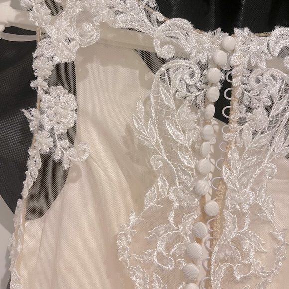 Rosa Clara Carola Wedding Gown Size 2, NWT, un-altered, never worn! - Picture 13 of 17